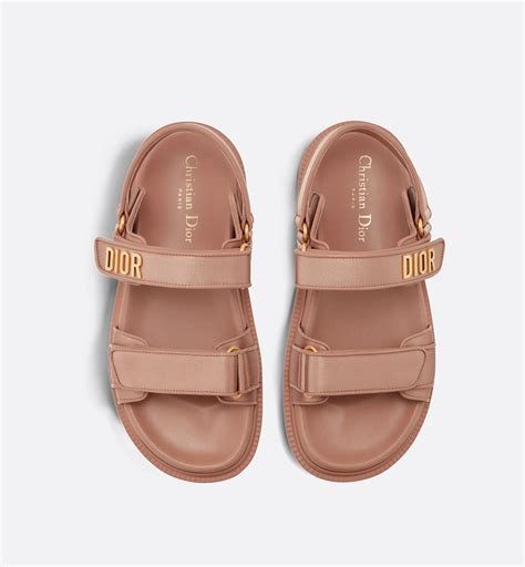 sandale plateforme dior|dior bay sandals.